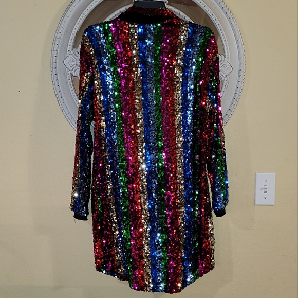 Sequin Rainbow Dress - Picture 8 of 11